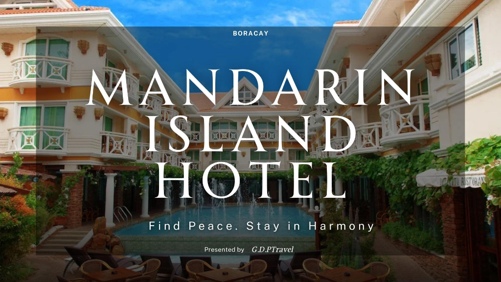 BORACAY MANDARIN ISLAND HOTEL BANNER
