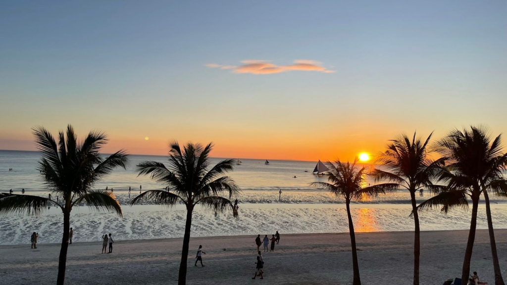 長灘島日落美景