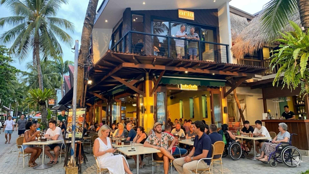 長灘島Aria Cucina Italiana餐廳外觀