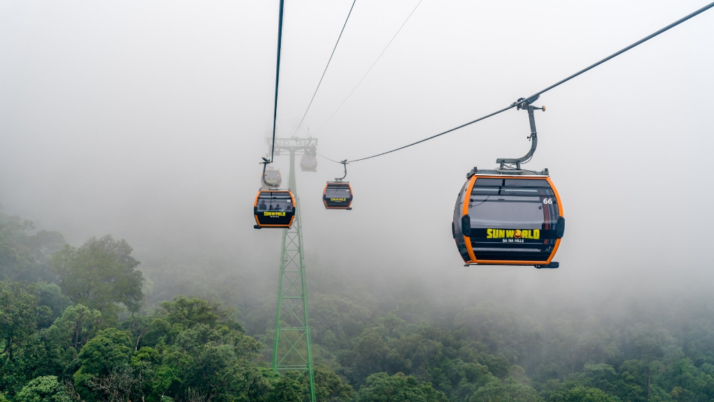 巴拿山纜車