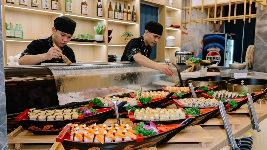 日式料理製作區