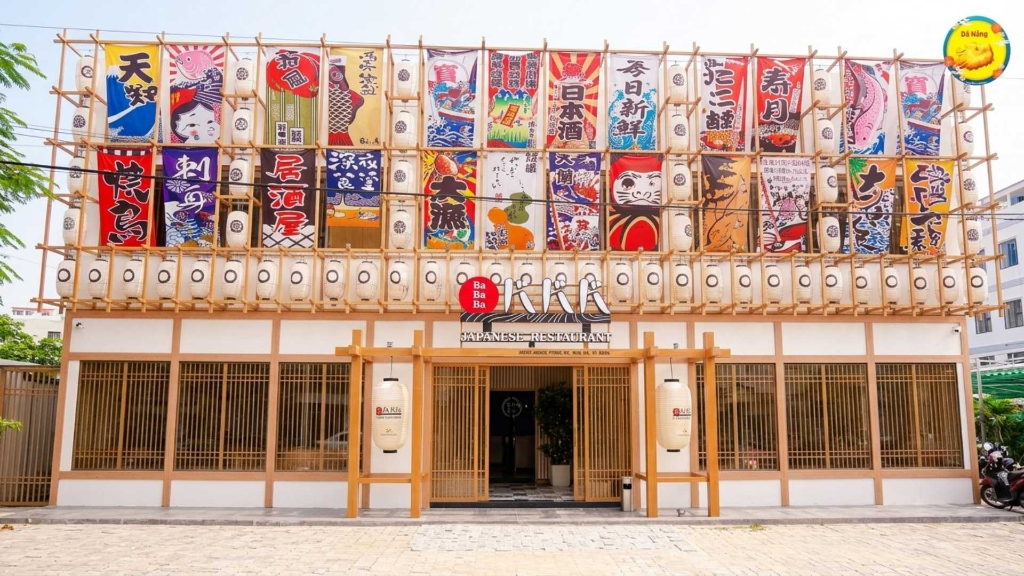 峴港 Bababa Japanese Restaurant正門