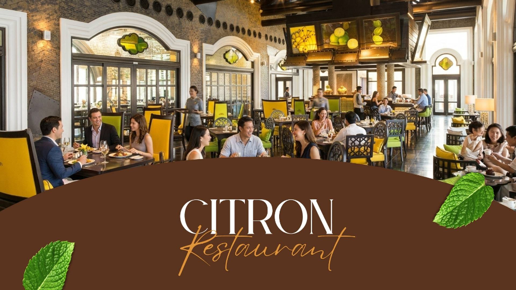 峴港洲際 Citron 餐廳主文圖