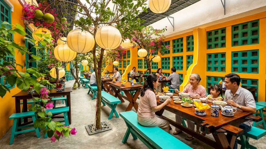會安 Bới Cơm Hoi An Restaurant & Cafe 餐廳內裝