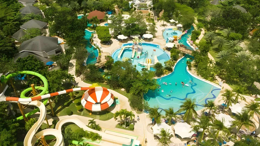 宿霧 Jpark Island Resort 水上樂園空拍圖