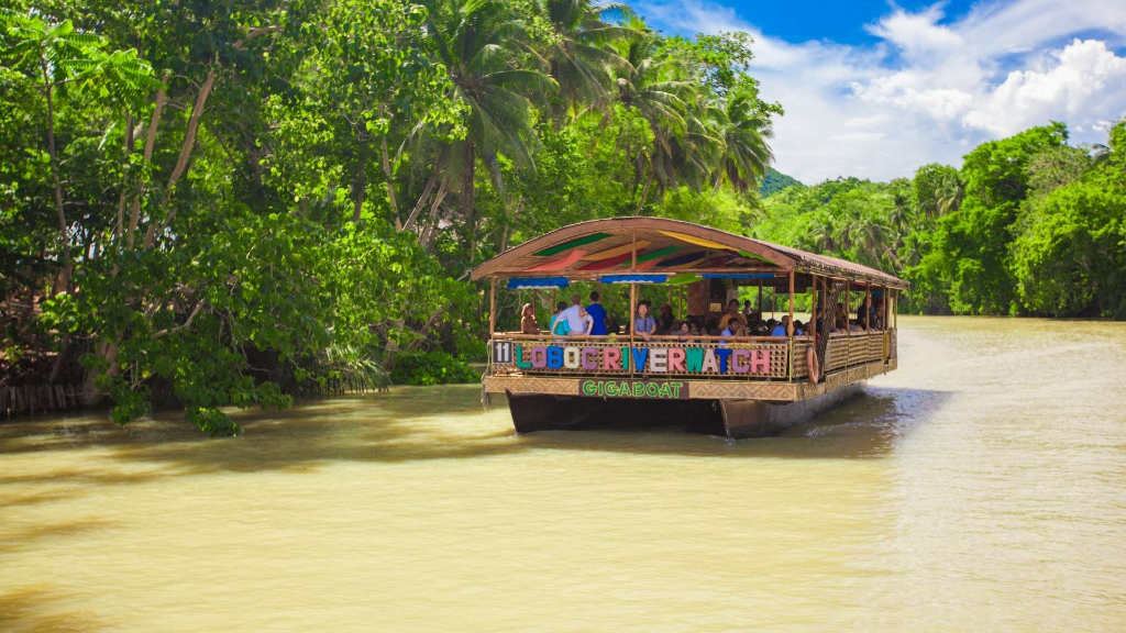 羅博河漂流竹筏