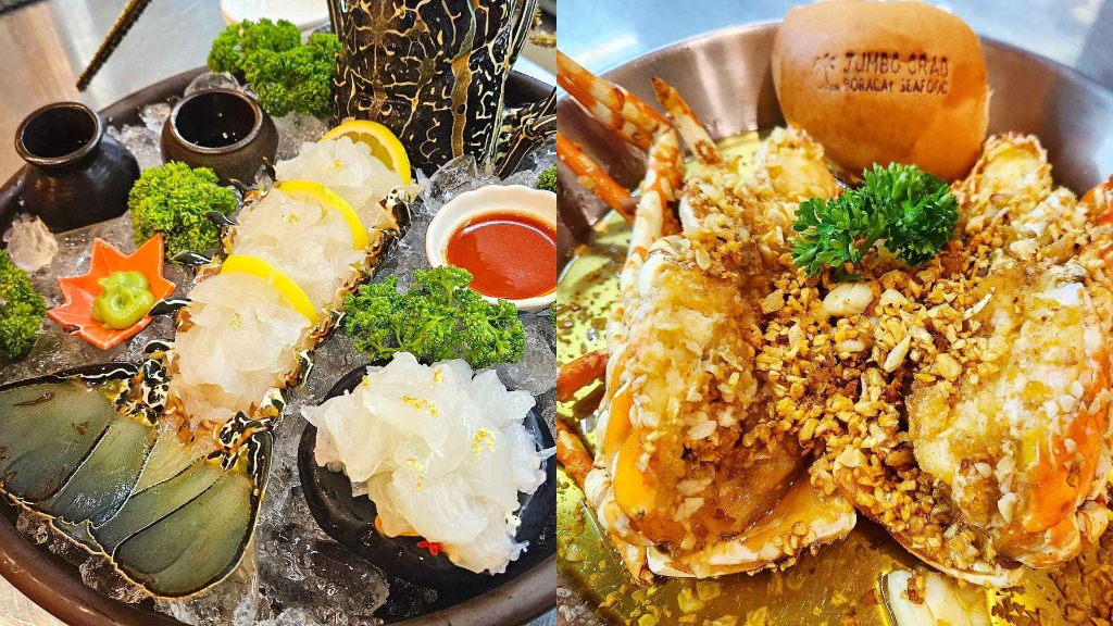 龍蝦螃蟹雙拼