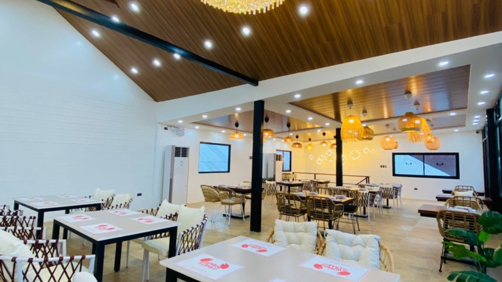 Jumbo Crab Bohol 餐廳座位區