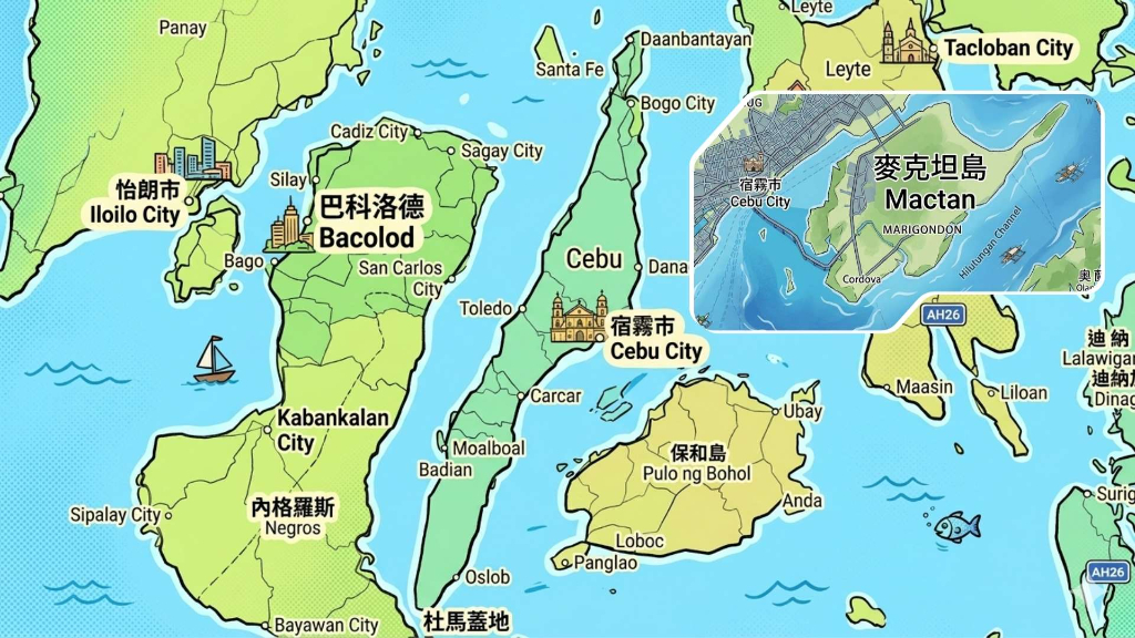 宿霧地圖