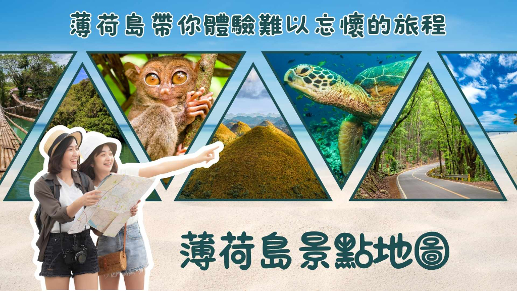薄荷島地圖攻略